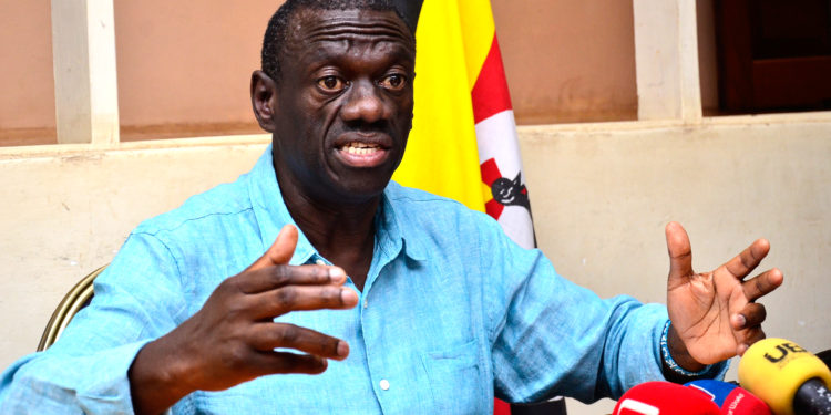 Former presidential candidate Kizza Besigye. PHOTO BY ABUBAKER LUBOWA.