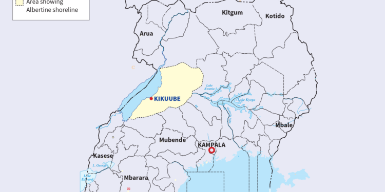 Albertine region in Uganda