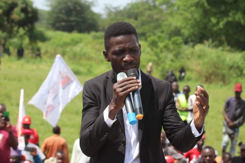 Bobi Wine in Luweero