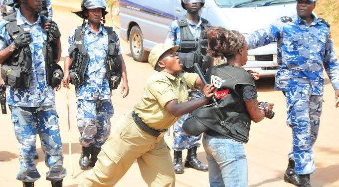 Journalists beaten in Uganda