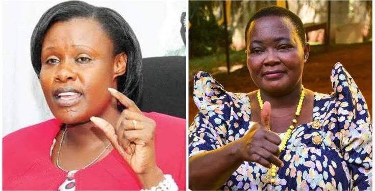 Newly appointed Vice President Jessica Alupo (Left) and Premier Robinah Nabbanja (Right). CREDIT: Web image