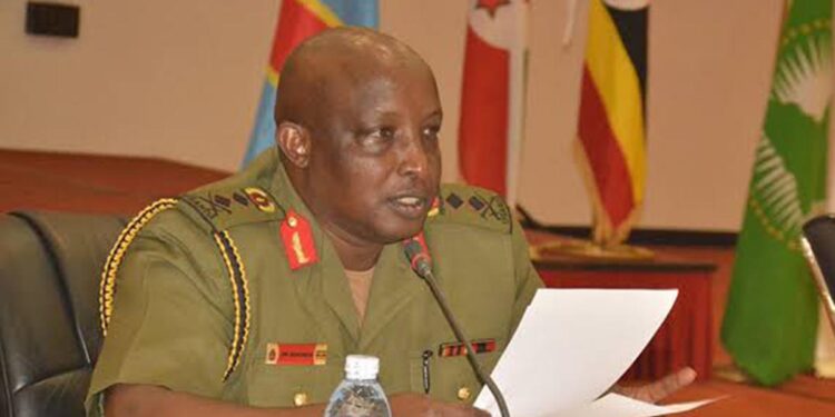 Maj Gen. James Birungi, the former Chieftaincy of Military Intelligence (CMI)